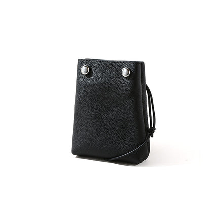 and Minimalist Genuine Leather Women's Crossbody Bag for Travel Quick Outings and Everyday Use