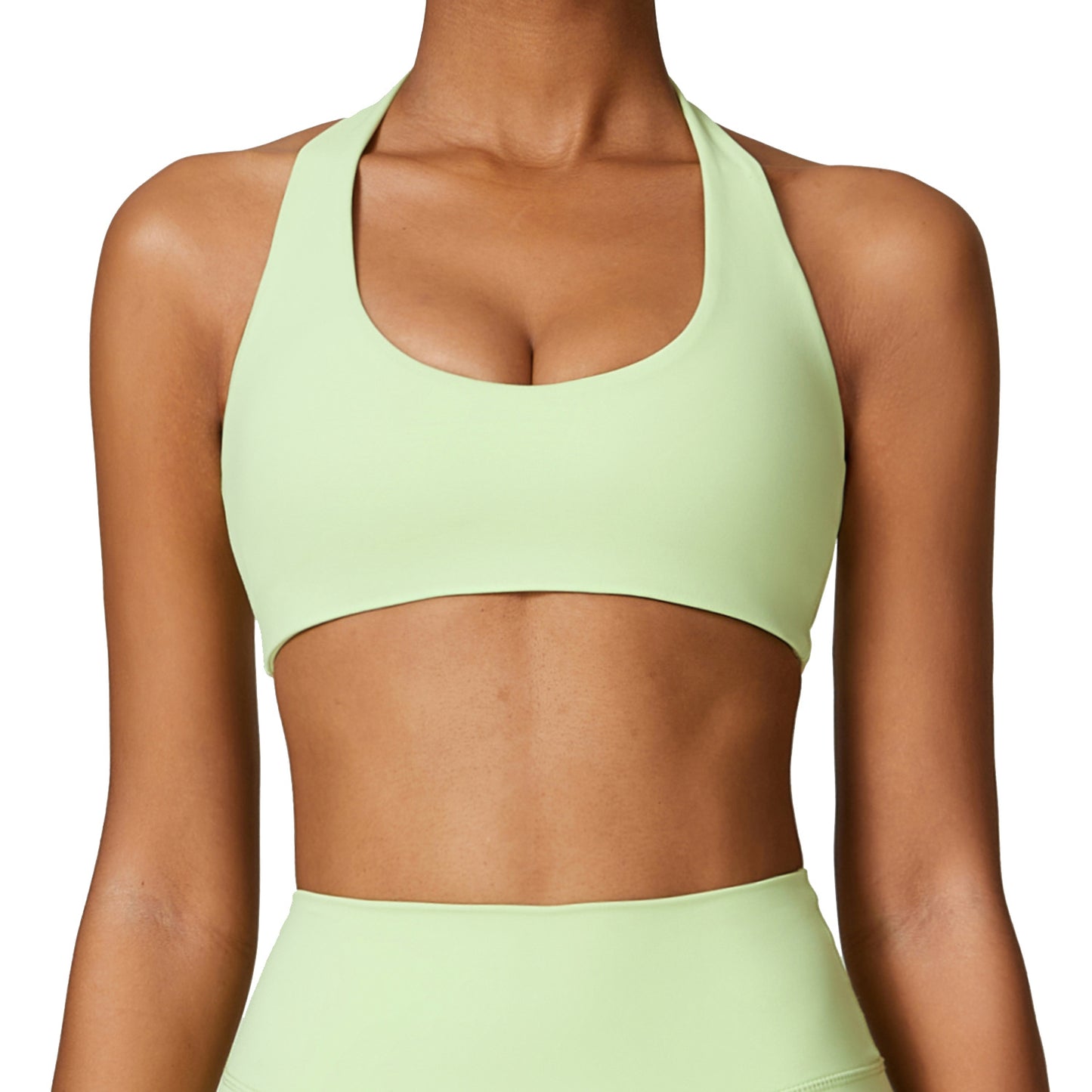 High Performance Shockproof Yoga Sports Bra with Soft Fleece Lining for Women Ideal for Running and Intense Workouts Model 8505