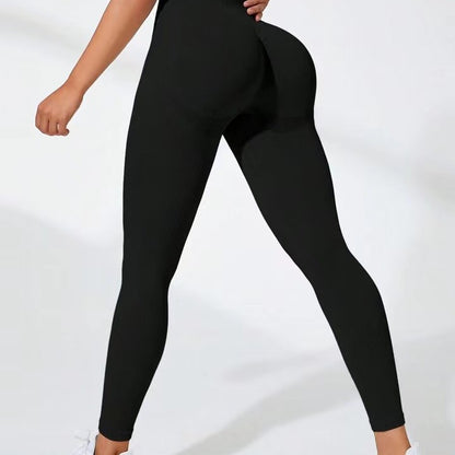 Seamless Ribbed Yoga Leggings for a Butt Lifting Workout Comfortable and Fitness Leggings for Every Yoga Enthusiast