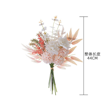 Stunning Faux Dandelion Bouquet for Wedding Decor – INS Style Home Accent – Realistic Artificial Flowers YC1059