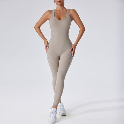 Peach Butt Yoga Jumpsuit Quick Dry Breathable Activewear for ing Your Workout