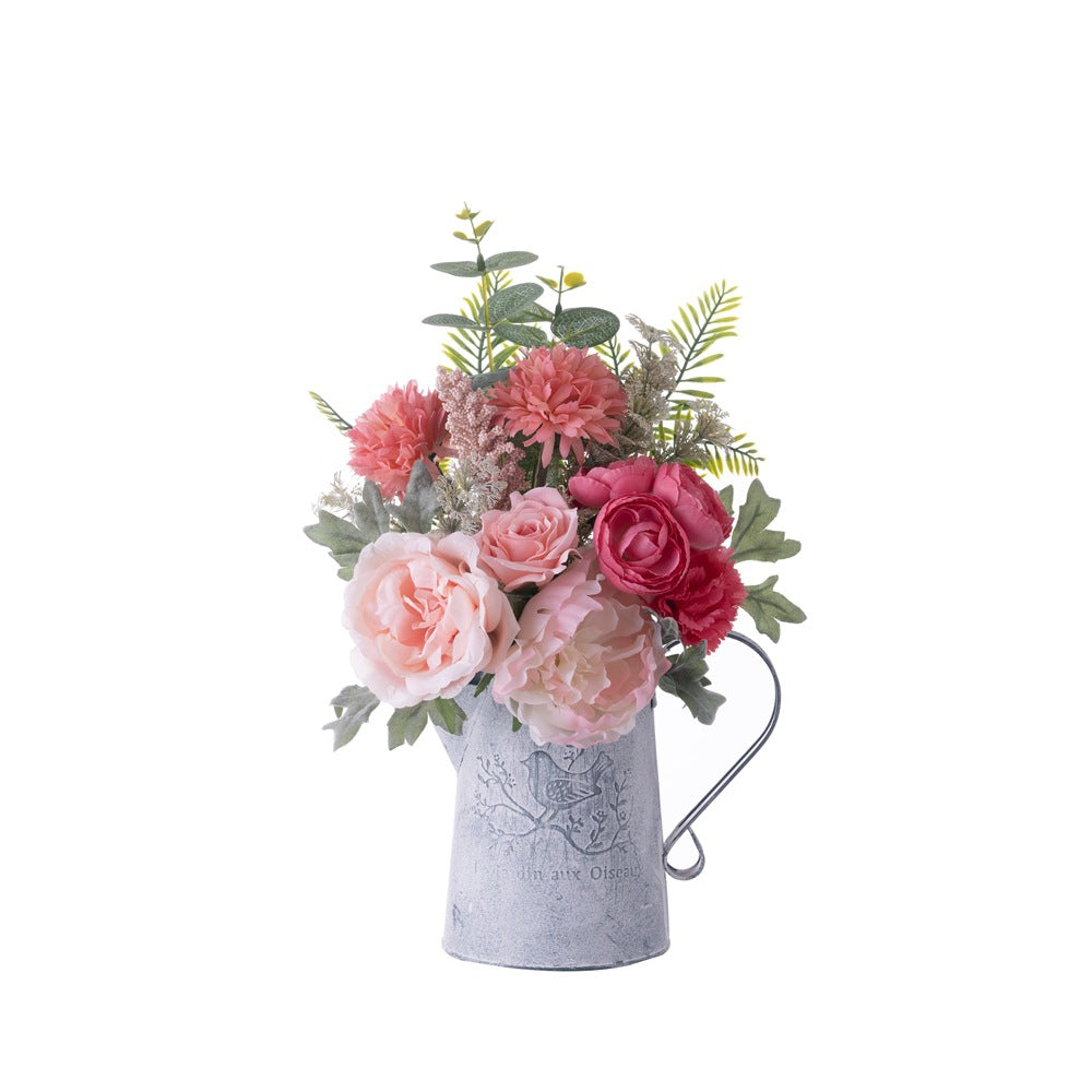 Tear Fragrance Handcrafted Faux Flower Bouquet - Elegant Home Décor for Weddings, Stunning Wall Hanging & Decorative Arrangements (CF01392)