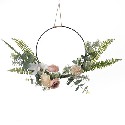 Elegant Wall-Hanging Floral Arrangement for Weddings - Realistic Handheld Bouquet Design CF01148 - Perfect Home Décor for Special Occasions