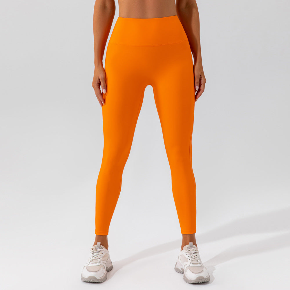 High Waisted Yoga Pants for Women Butt Lifting Outdoor Running and Fitness Leggings with No Show Seam Design for Comfort and Style