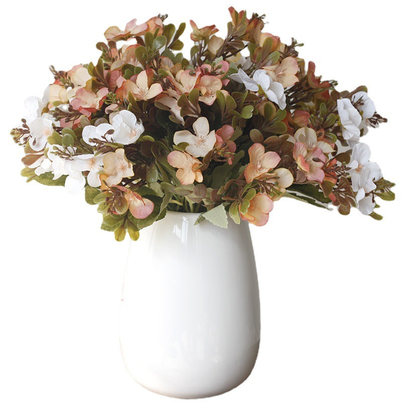 Realistic Artificial Hydrangea Flower Bouquet - Perfect for Weddings, Event Decor, Home Styling, Photography, and Dining Table Centerpieces