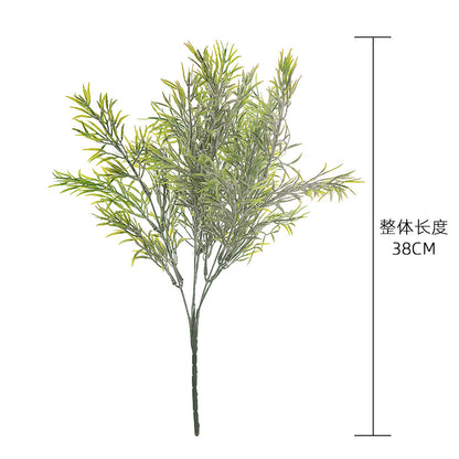 Lifelike Faux Bamboo Grass - INS Style Artificial Green Plant for Wedding Décor and Home Decoration - Perfect for Any Occasion (Model MW73785)