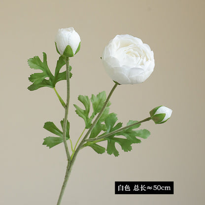 Realistic Velvet-Like Faux Peony and Lotus Flower Home Decor - Perfect for Photography Props and Elegant Interior Accents