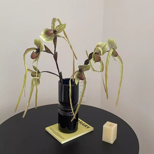 Unique High-Quality Orchid Faux Flowers for Elegant Table Centerpieces - Nordic Home Decor with Ethereal Charm