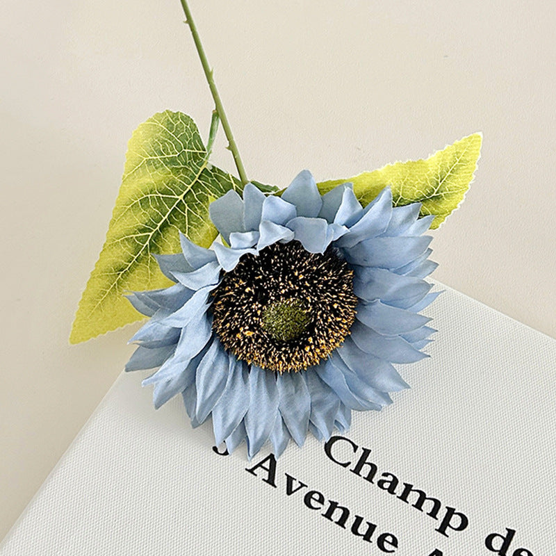 Lifelike Sunflower Bouquet - Brighten Your Home Décor with Realistic Faux Flowers for Picnics and Photography Props