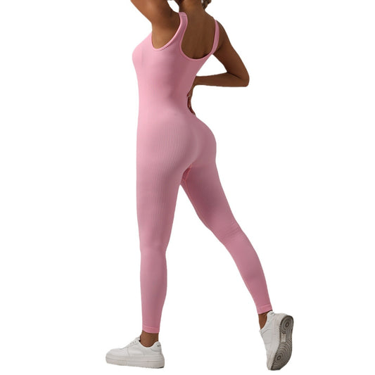 High Elasticity Seamless Women s Yoga Bodysuit Boosts Curves for Gym Fitness and Dance Enthusiasts