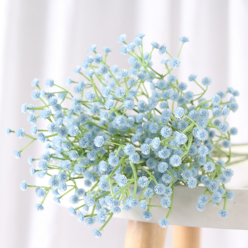 Beautifully Crafted Faux Baby's Breath Bridal Bouquet - Perfect for Wedding Decorations, Home Accents, and Special Events - Realistic PU Floral Arrangement