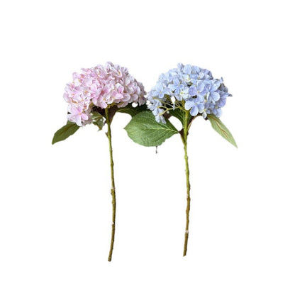 Elegant Faux Hydrangea Bouquet - Luxurious Silk Flower Arrangement for Living Room and Dining Table Décor, Perfect for Enhancing Your Home Aesthetic