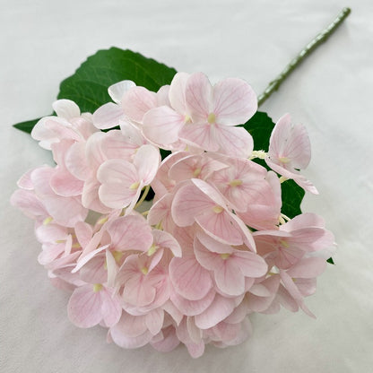 Touch Moisturizing Hydrangea - 72 Soft Rubber Hydrangea Blooms for Elegant Weddings and Stunning Home Decor