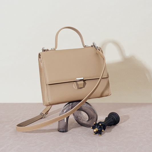 Minimalist Doctor's Bag High Quality Genuine Leather Crossbody with Ample Space for Essentials for Modern Professionals