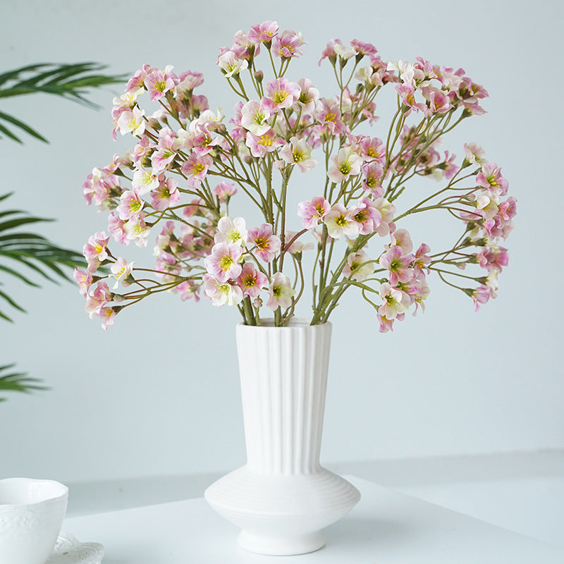 Lifelike Single Stem Wood Tulip Home Decor Flower - Perfect for Hotels, Weddings, and Country-Style Floral Arrangements