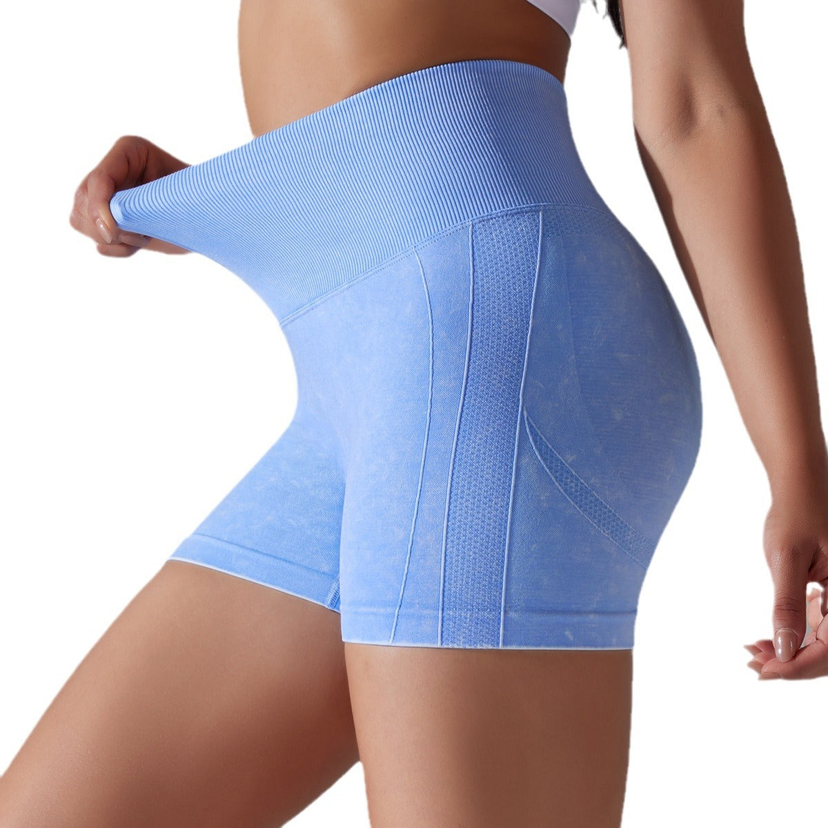 High Waist Seamless Peach Butt Yoga Shorts Breathable Sculpting and for Workout Enthusiasts