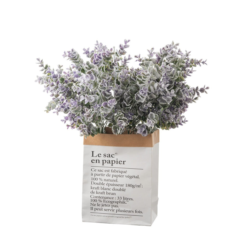 Lifelike Money Plant Eucalyptus Bouquet - Perfect for Wedding Decor, Home Interiors, and Photo Backdrops - GF15769B