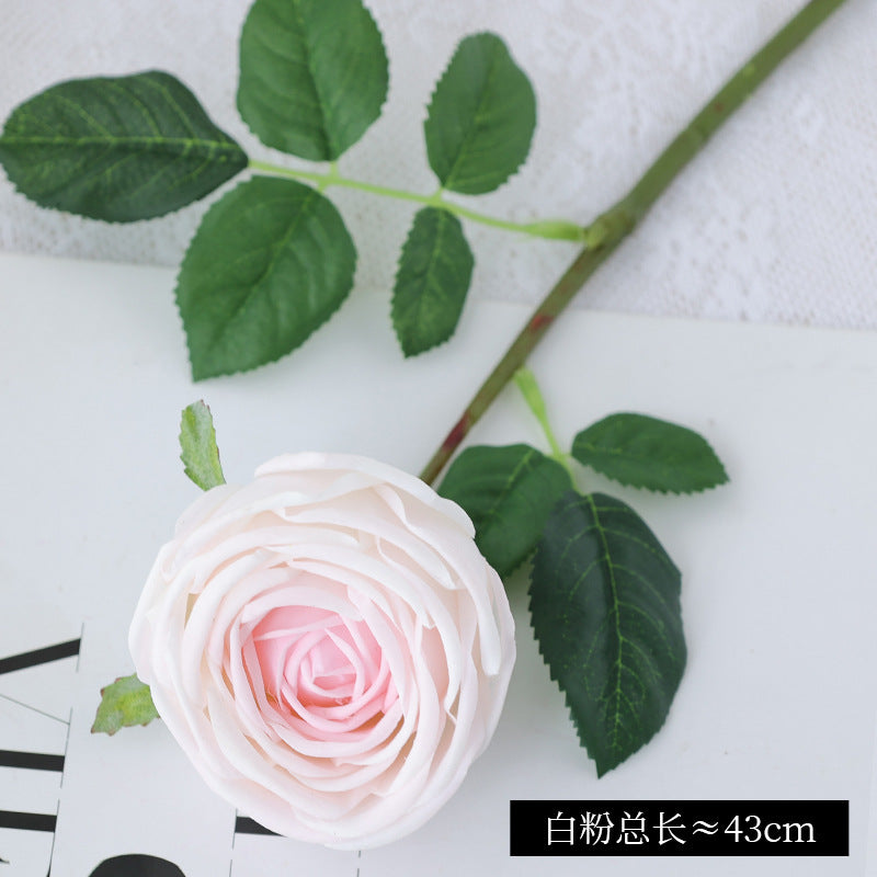 Luxury Lifelike Moisturizing Rose Flower - Stunning Home Decor and Wedding Decoration – Long-lasting Hydrating Tea Rose Replica for Elegant Touch