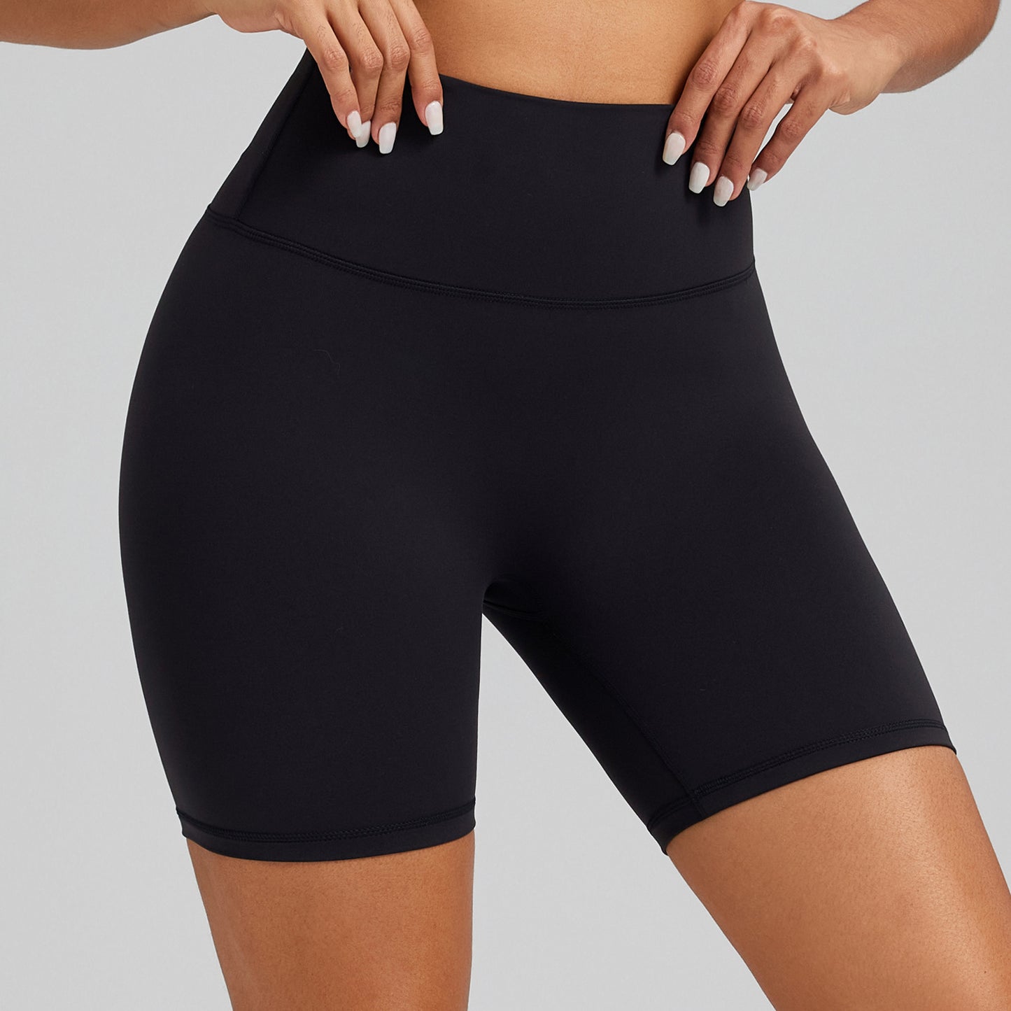 High Waisted Lycra Yoga Shorts for Women Seamless Lifted Fit for Workouts and Everyday Wear