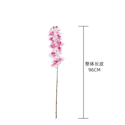 Lifelike Moist Touch Faux Phalaenopsis Orchid - Perfect for Weddings and Home Decor - Realistic Artificial Flowers for Elegant Arrangements - Model MW18902