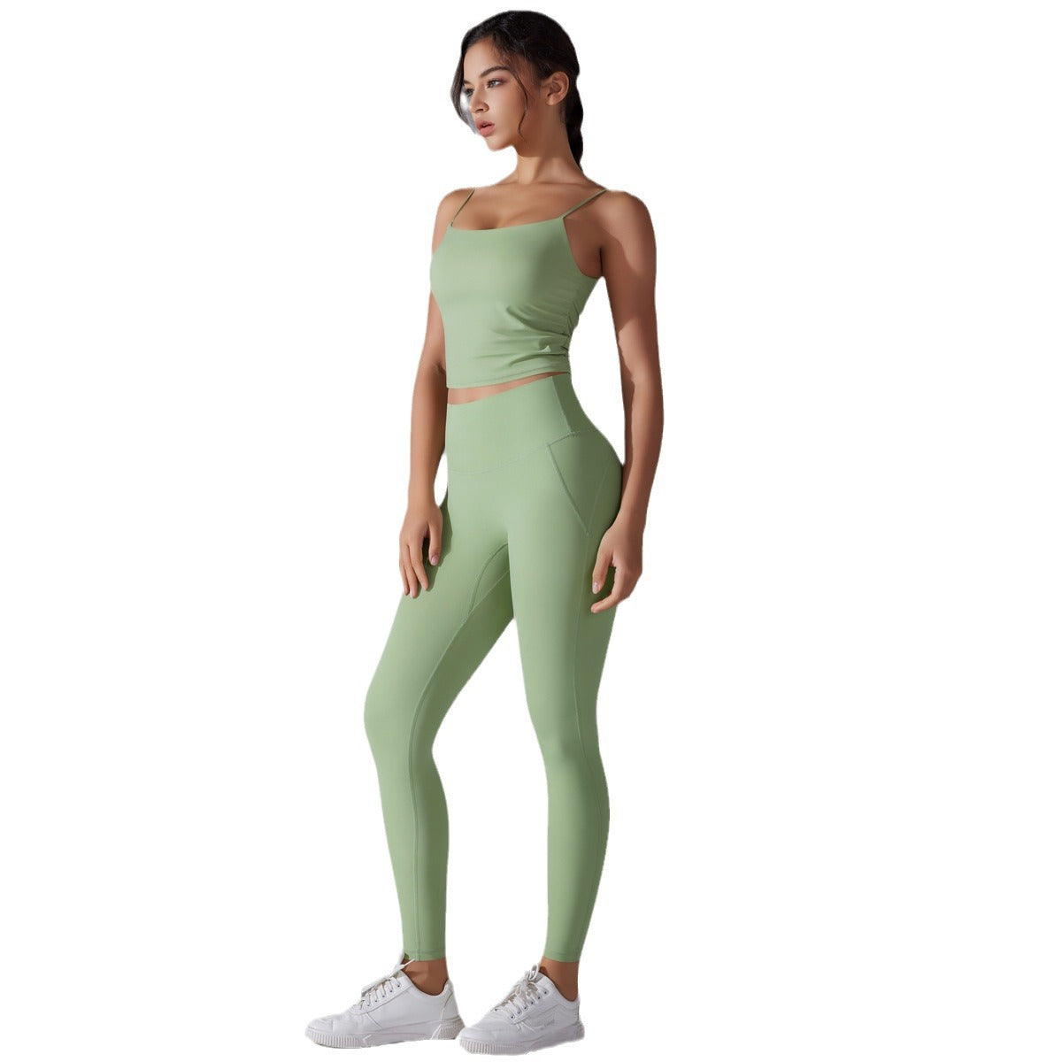 Women s High Waisted Lifting Sports Leggings with Built In Shorts No Underwear Required for Running Gym Workouts and Yoga Sessions