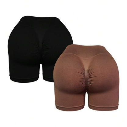 High Waisted Sweat Free Women's Yoga Shorts for Butt Enhancement Quick Dry High Elastic Training and Outdoor Cycling Gear