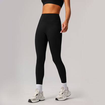 Quick Dry High Waisted Leggings for Workout Running and Yoga No Visible Lines Enhancing Deep V Butt Lift for Fitness Enthusiasts