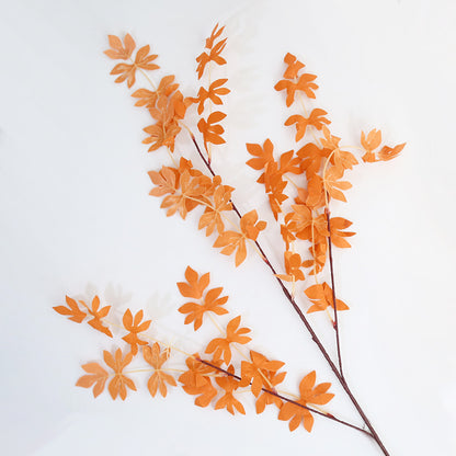 Realistic Artificial Beauty Leaf Wedding Decoration with Hanging Branches and Foliage - Ideal for Photography Props and Floral Arrangements