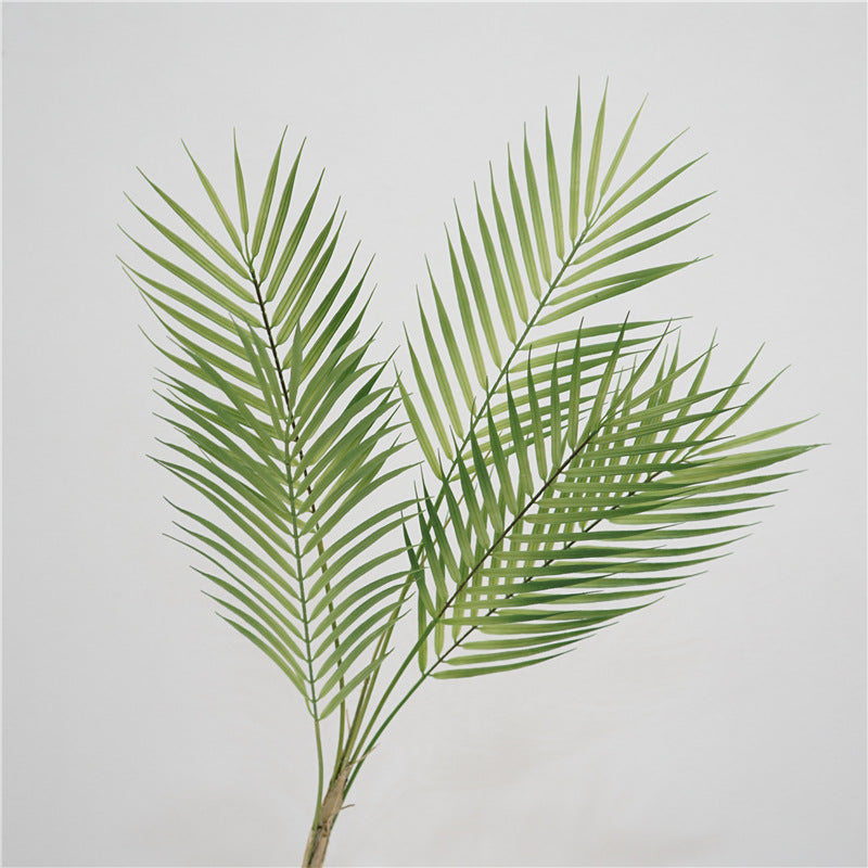 Large Faux Indoor Palm Tree with Cascading Fronds - Scandinavian Style Decorative Greenery for Home and Office