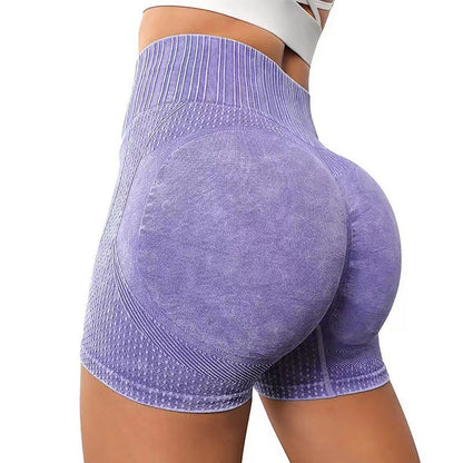 Seamless High Waist Peach Butt Yoga Shorts for Summer Quick Dry Water Washable for Outdoor Workouts and Running