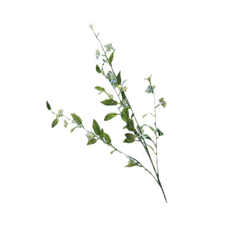 Lifelike Long-Lasting Greenery Stem with Multiple Branches - Perfect for Home Decor, Weddings, and Photography Set Design