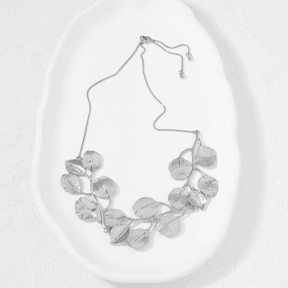 Stylish Metal Leaf Earrings - Luxury-Inspired, Versatile Accessories for a Unique Look