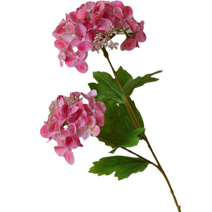 Lifelike Artificial Flowers for Home Decor: 3D Printed Realistic Simulation, Perfect for Weddings and Event Decorations, Two-Headed Rice Berry Hydrangea Faux Flowers