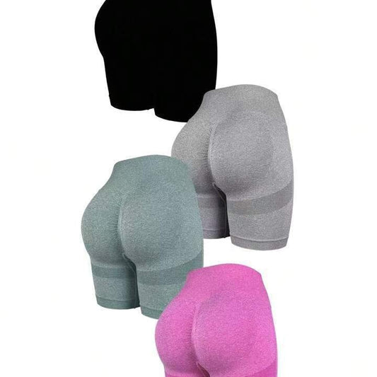 High Waisted Seamless Yoga Shorts for Women 4 Colors Available for Running Fitness and Yoga Flattering Peach Butt Design with Breathable Comfort