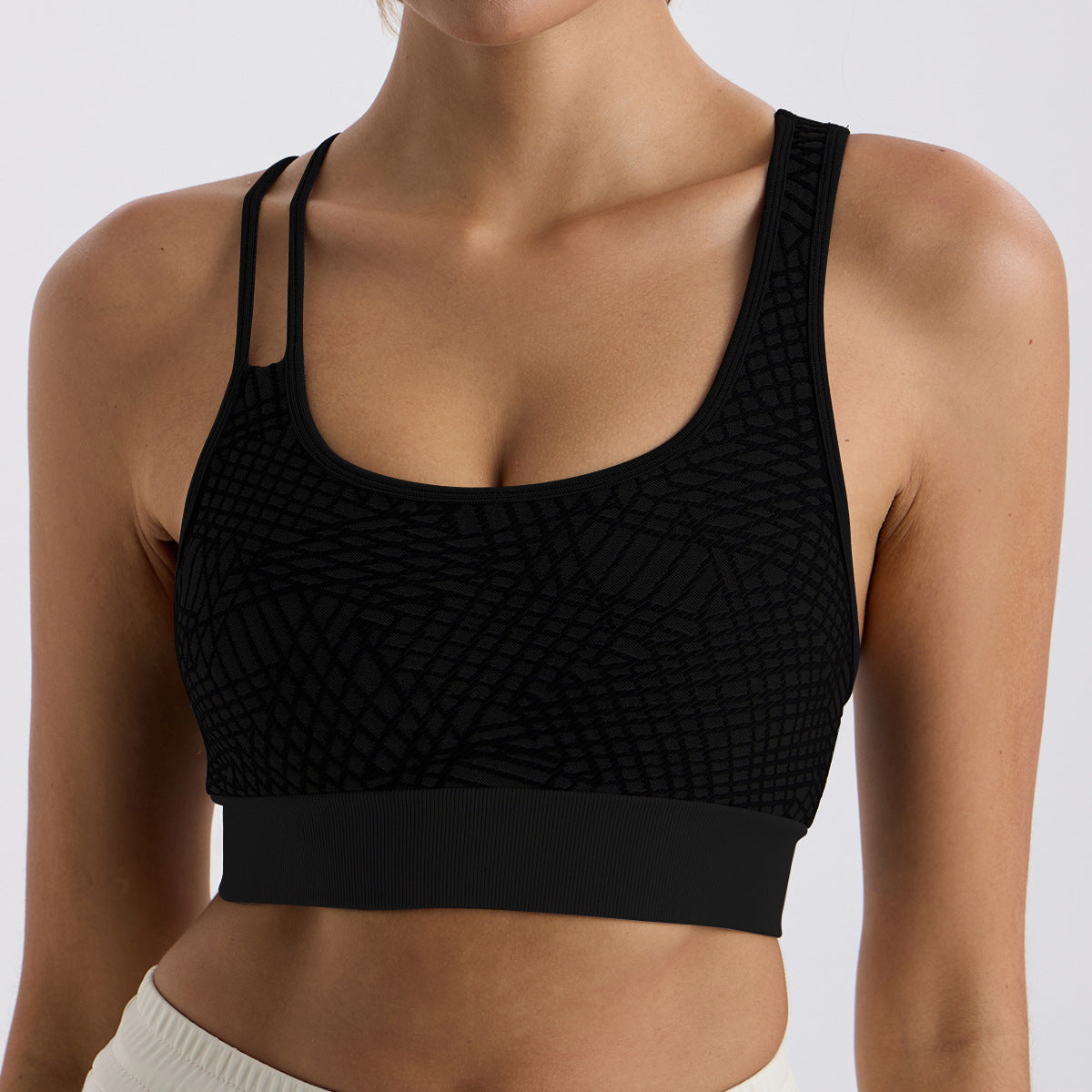 High Performance Yoga Sports Bra with Built in Padding Quality High Intensity Workout and Yoga Apparel for Comfort and Style