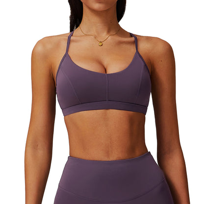 Sports Bra for Women for Gym Yoga and Running Back Design Breathable Fabric and Maximum Support Model 9139