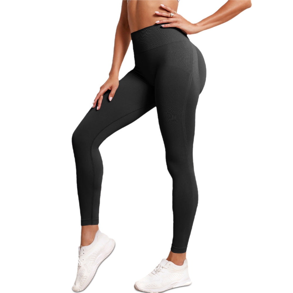 High Waisted Seamless Yoga Pants for Women Lift and Sculpt Your Curves Quick Dry Fitness Leggings for Running and Exercise