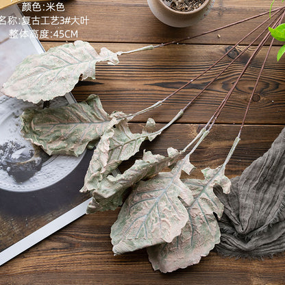 Realistic Foam Leaf Petals - INS Style Artificial Flowers for Home Decor and Wedding Celebrations (Model YC1122) - Perfect for Creating Elegant Arrangements and Lasting Memories