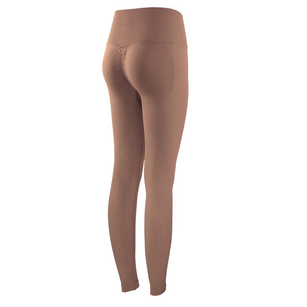 High Waisted Seamless Peach Lift Leggings for Women for Yoga Fitness and Everyday Style