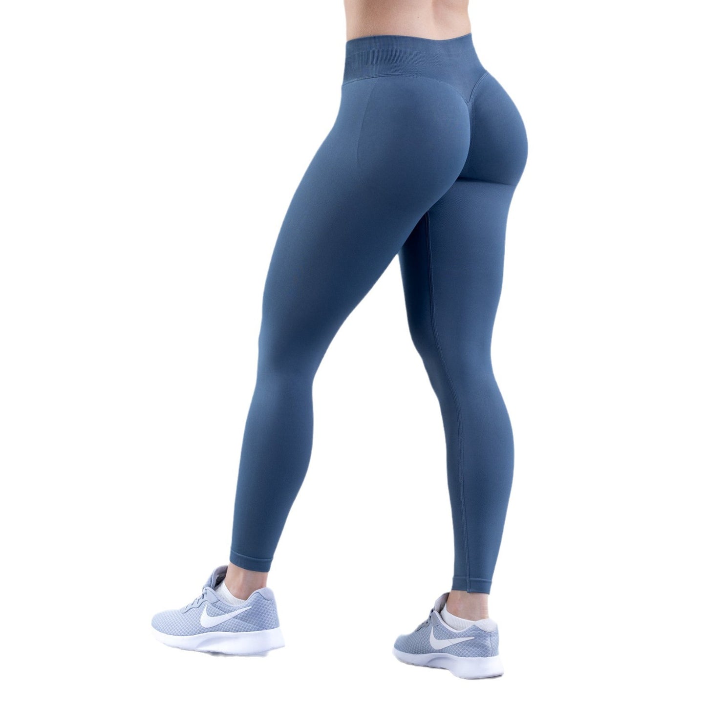 28 Color Options 3 Tier High Waisted Pleated Butt Lift Low Waist Seamless Fitness Yoga Leggings for Women for Comfort and Style