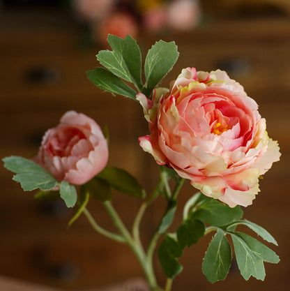 Stunning Nordic Style Artificial Peony Wedding Bouquet - Perfect for Weddings, Photography Props, and Home Decor