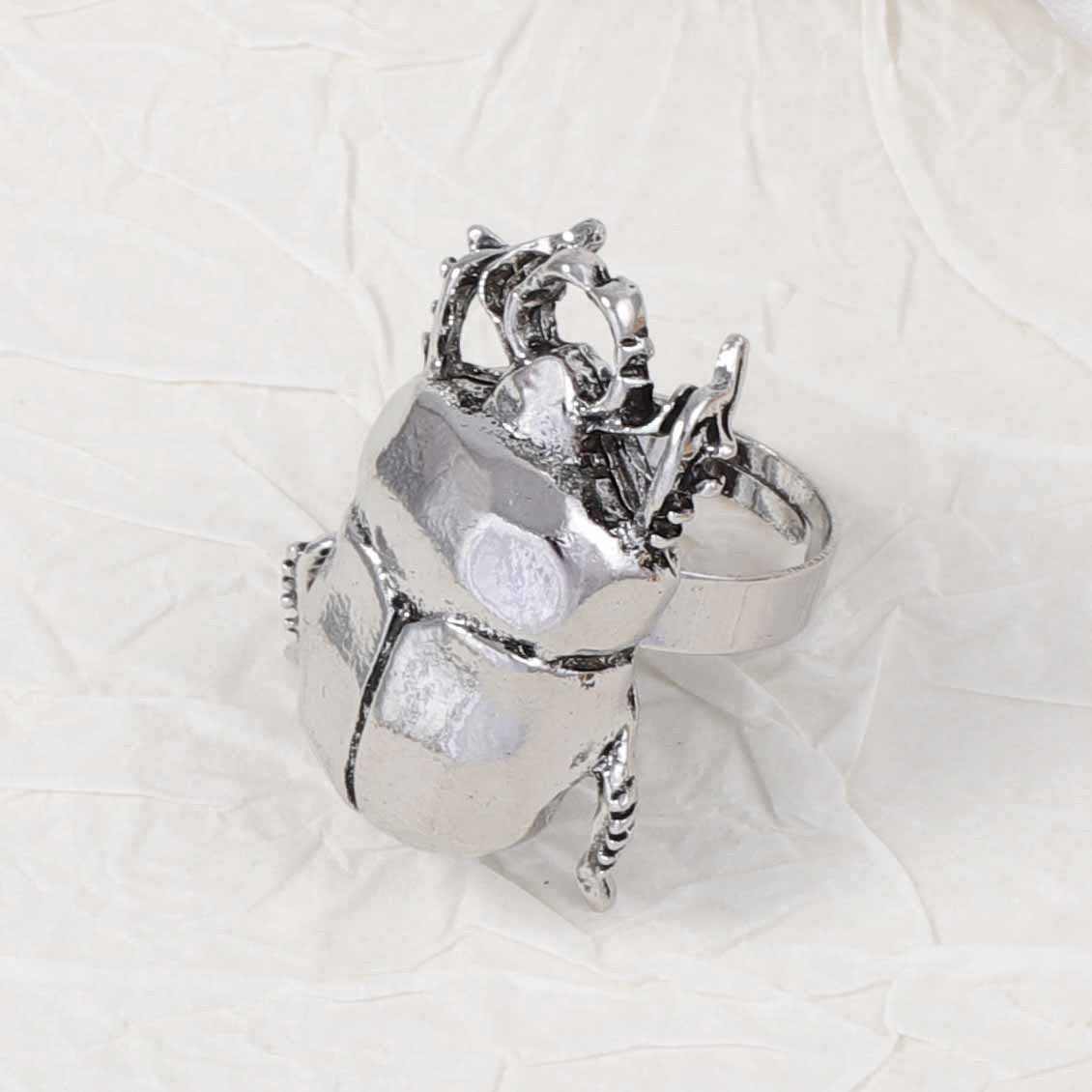 Stylish Vintage-Inspired Alloy Insect Adjustable Ring – Unique and Versatile Accessory for Everyday Wear
