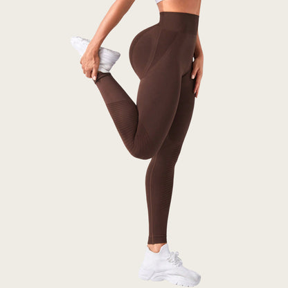 Seamless High Elastic Women's Yoga Pants Quick Dry Peach Butt Lifting Leggings for Running and Fitness for Every Workout