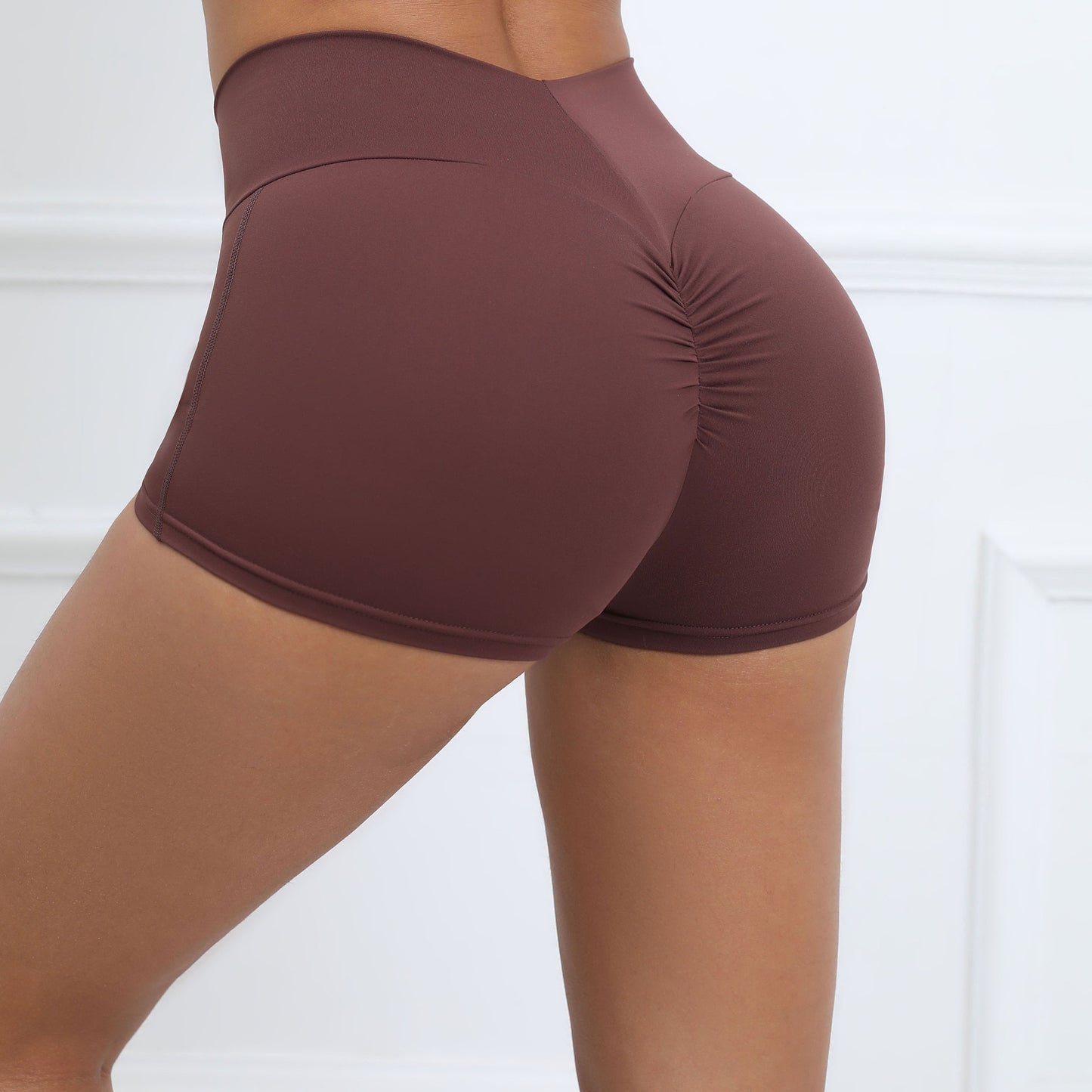 High Waisted Peach Butt Yoga Shorts for Women Sculpting Moisture Wicking and Supportive Workout Leggings with Tummy Control for Running Gym and Daily Wear