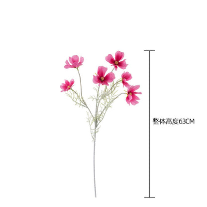 Gorgeous Galsang Flower Faux Floral Arrangement for Home Decor – Perfect for Weddings, Bouquets, and Wall Decoration – Elegant Rose-Inspired Design (CL07001)