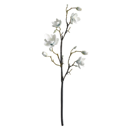 Lifelike Large Magnolia Artificial Flower for Zen-Inspired Hotel and Home Décor - Perfect for Weddings, Events, and Photography