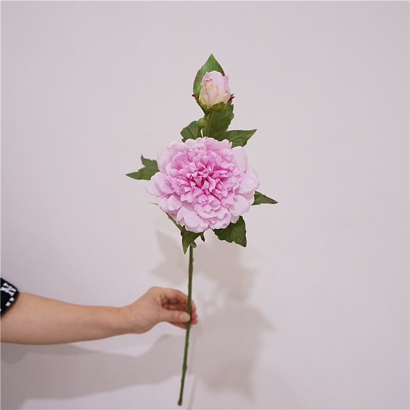 Soft Touch Moisturizing Peony and Peony Artificials - Elegant Indoor Home Decoration, Perfect Floral Arrangement for Stunning Photography Props