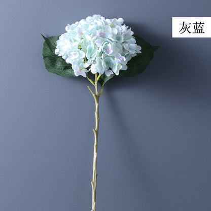 Realistic Artificial Hydrangea - Stunning White 11-Branch Floral Stem Perfect for Home Decor, Weddings, and Special Events