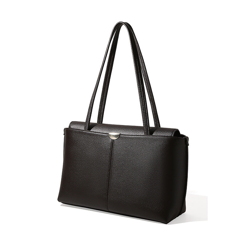 Chic Versatile Underarm Bag Spring Summer Lazy Style Tote Bag Spacious for Commutes Retro Inspired Shoulder Bag for Effortless Everyday Use