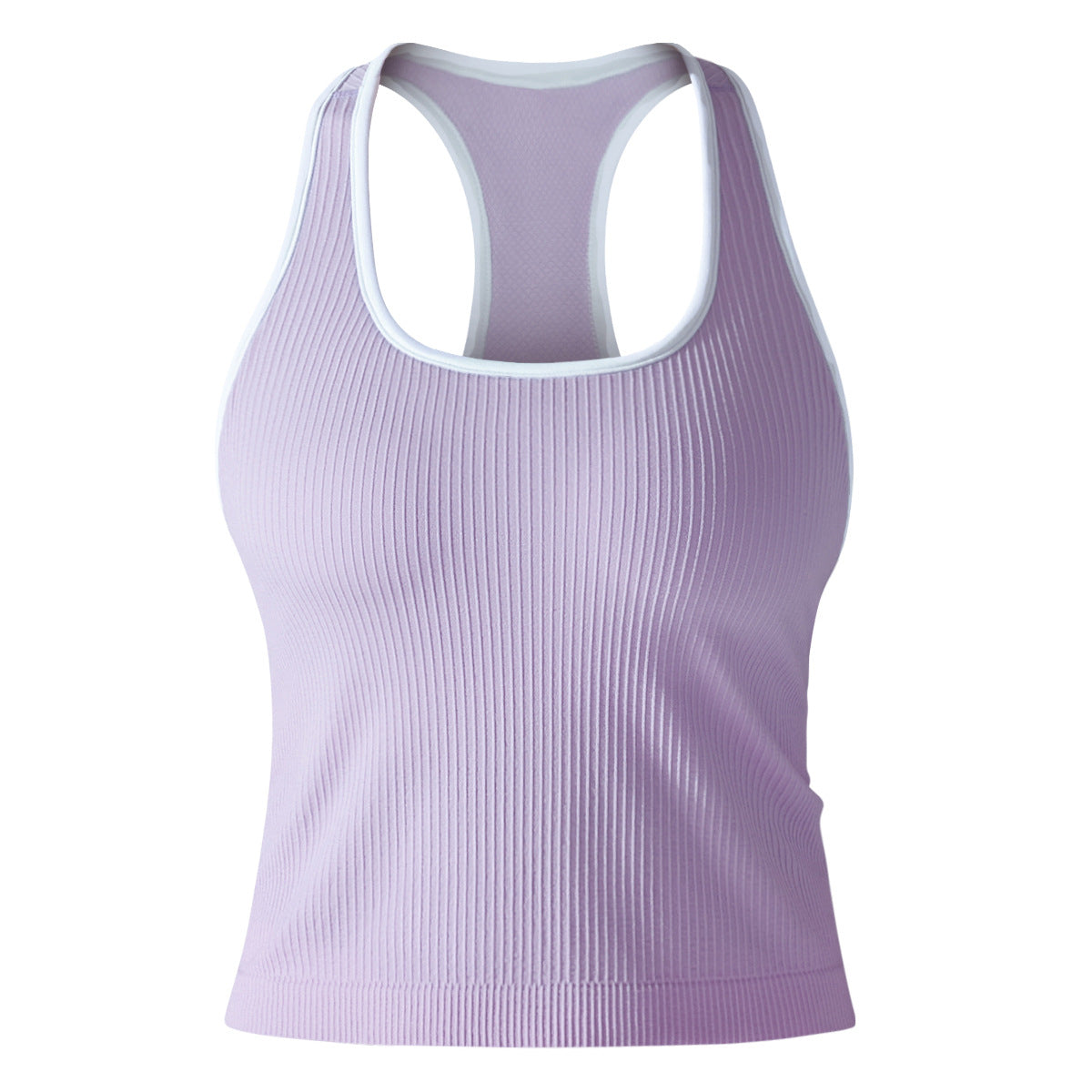 High Performance Seamless Sports Bra and Tank Top Combination for Intense Running Yoga and Gym Workouts with Flexibility and Support